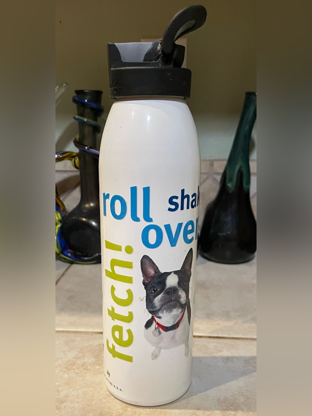 Banfield One Liter Stainless Steel Water Bottle